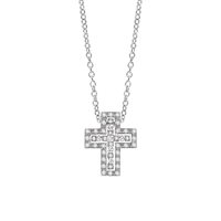 Collana Damiani Donna Belle Epoque in Oro bianco Diamante 0.16 Ct 20083507 - 20083507